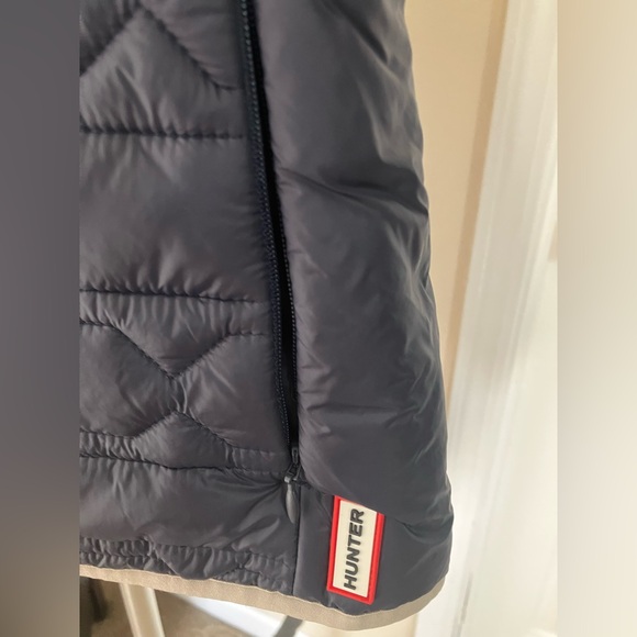 Hunter Original Mid layer Navy Puffer Jacket - Picture 3 of 13